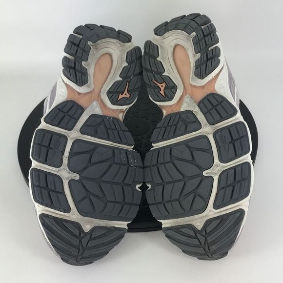 Mizuno Wave Inspire 16 Purple/White Athletic Running Shoes Women's Size 9 - Picture 10 of 12